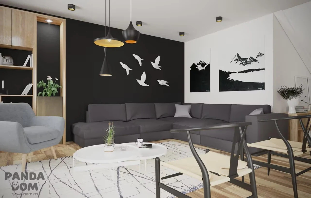 Стильный частный дом в современном стиле — 12